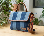 COURTNEY TRIBAL PRINT DARK SLING BAG