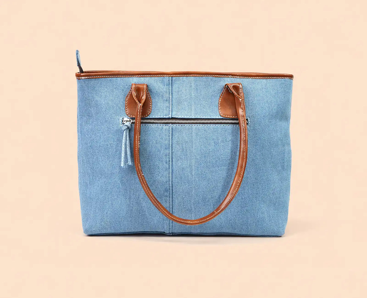 HILTON TRIBAL PRINT LIGHT TOTE BAG