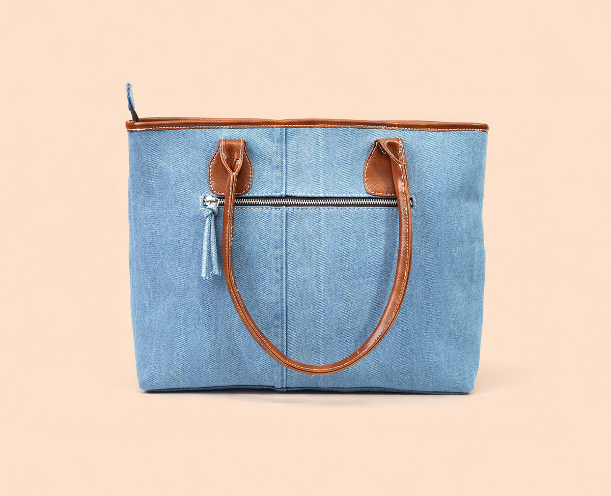 HILTON TRIBAL PRINT LIGHT TOTE BAG