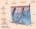 HILTON TRIBAL PRINT LIGHT TOTE BAG
