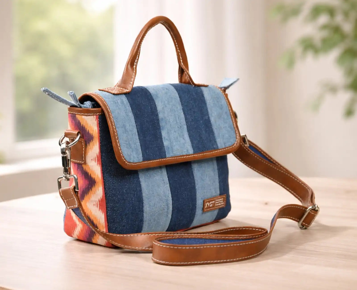 COURTNEY TRIBAL PRINT LIGHT SLING BAG