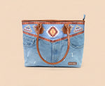 HILTON TRIBAL PRINT LIGHT TOTE BAG