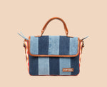 COURTNEY TRIBAL PRINT DARK SLING BAG