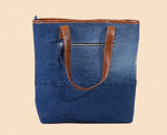 RYDER NAWAZO PRINT DARK TOTE BAG